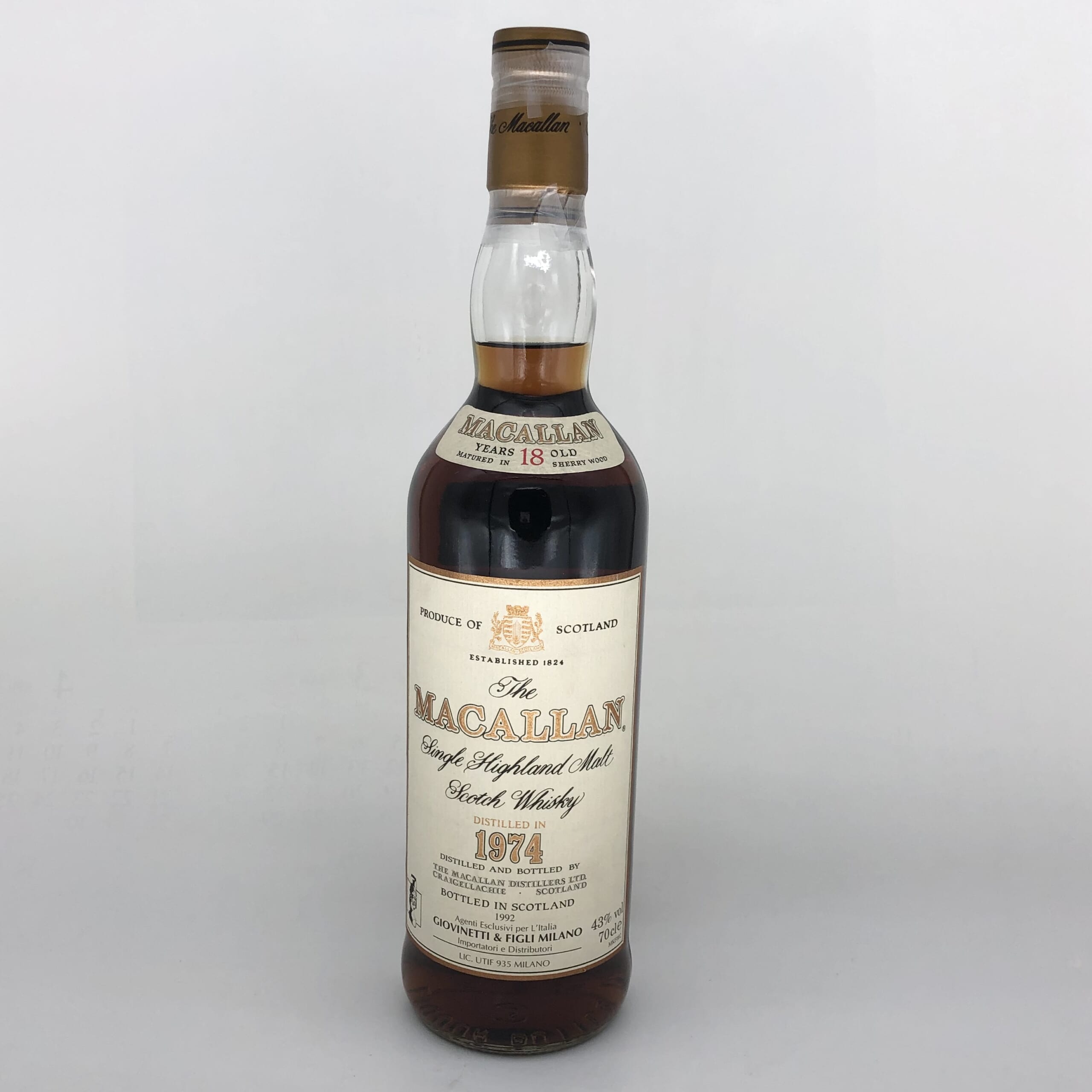 The MACALLAN ザ・マッカラン 18年 1980 - 飲料/酒