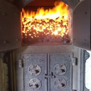 ハイランドパークキルン焚口